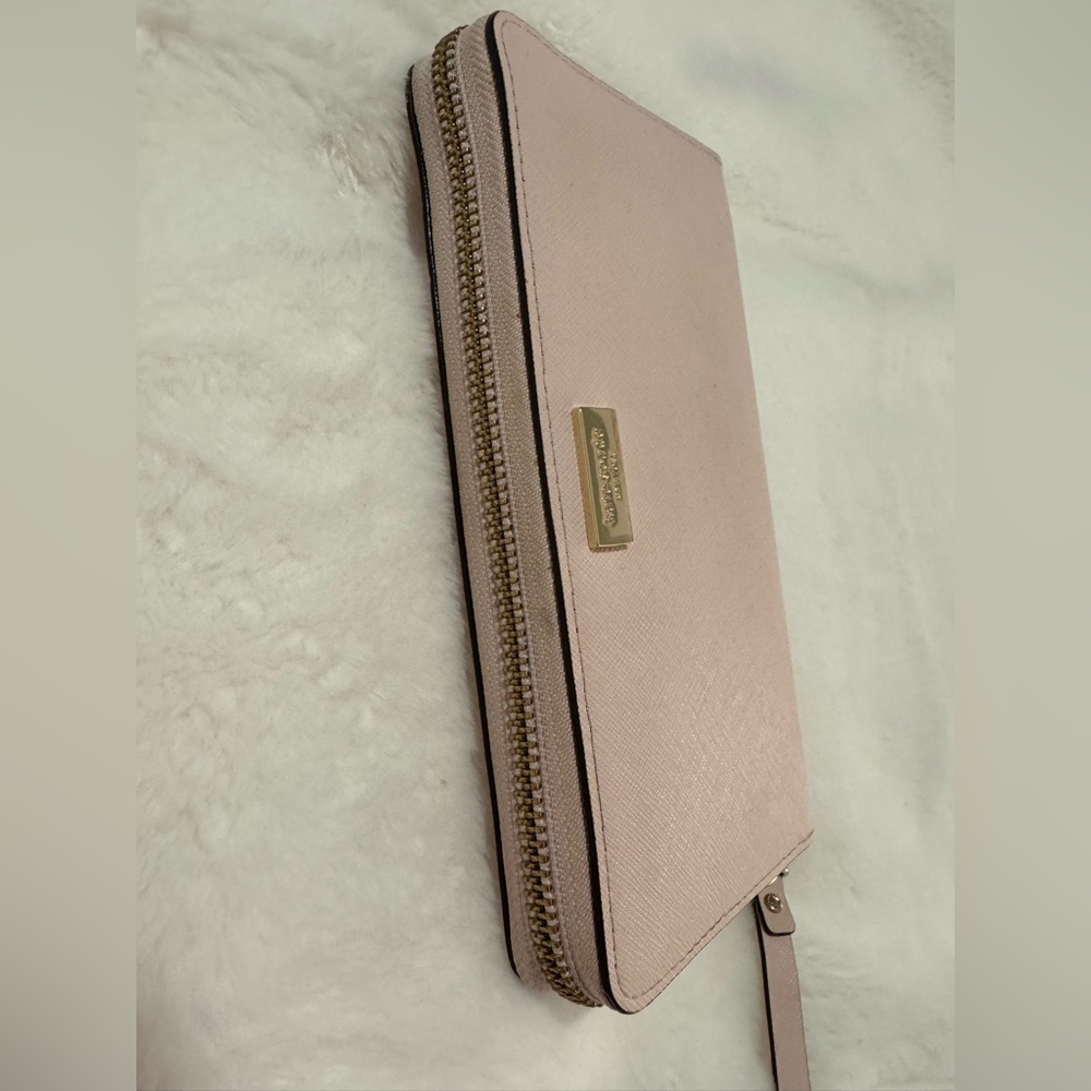 Kate Spade New York Laurel Way Neda Saffiano Leather Zip Around Wallet - Picture 5 of 8